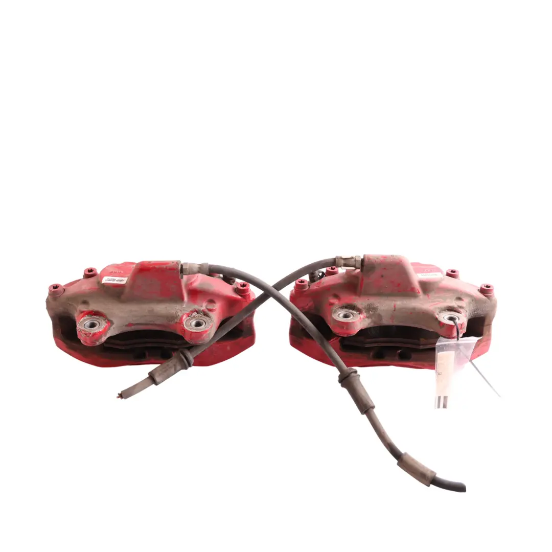 Front Wheel Brembo Brakes Caliper Set to Mini R55 R56 R57 JCW John Cooper Works with Part number 6856652 Mini R55 R56 R57 JCW John Cooper Works Front Wheel Brembo Brakes Caliper Set - SKU 6856651-1 - Part number 6856652