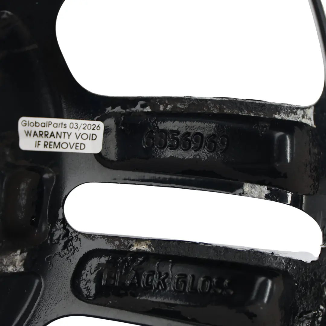 Cerchio In Lega Nero 16" 6,5J 6-Star Twin Spoke 119 per Mini Cooper R55 R56 R57 con numero di parte 6856969 Mini Cooper R55 R56 R57 Cerchio In Lega Nero 16" 6,5J 6-Star Twin Spoke 119 - SKU 6856969-1 - Numero di parte 6856969