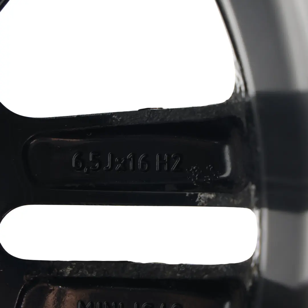 Mini Cooper R55 R56 R57 Jante Alliage Noire 16" 6,5J 6-Star à Double Rayons 119 - SKU 6856969-1 - Numéro de pièce 6856969