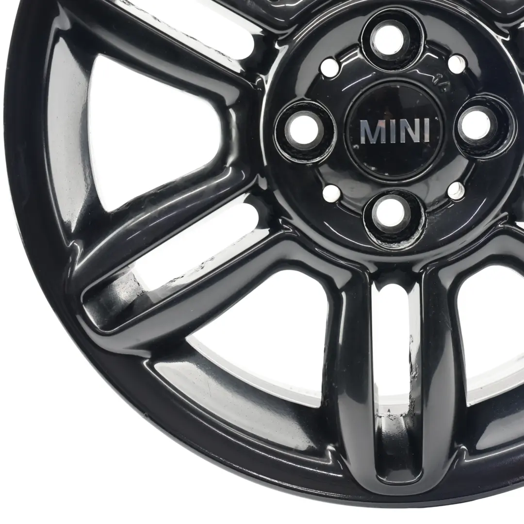 Mini Cooper R55 R56 R57 Black Wheel Alloy Rim 16" 6,5J 6-Star Twin Spoke 119 - SKU 6856969-1 - Part number 6856969