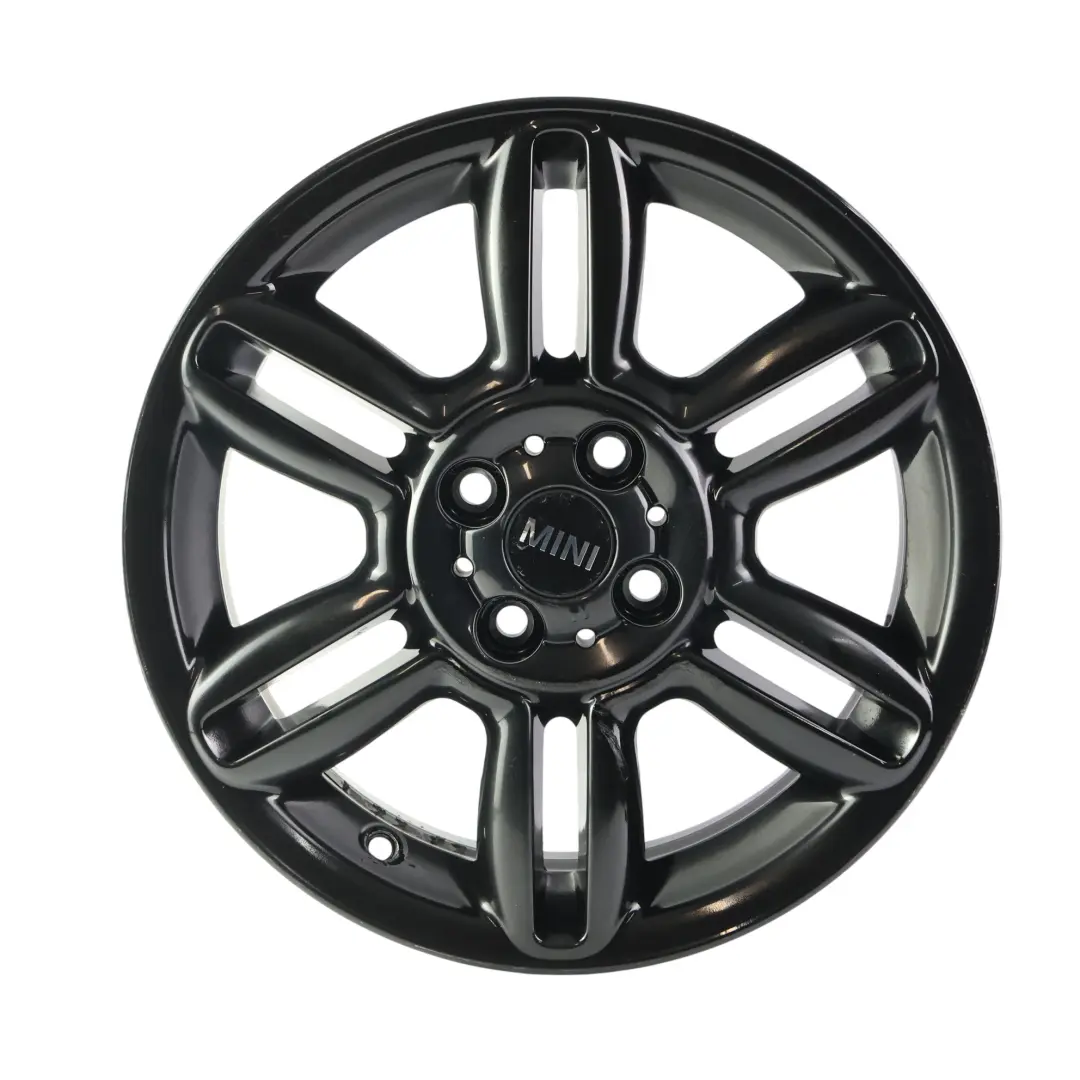 Mini Cooper R55 R56 R57 Jante Alliage Noire 16" 6,5J 6-Star à Double Rayons 119 - SKU 6856969-2 - Numéro de pièce 6856969