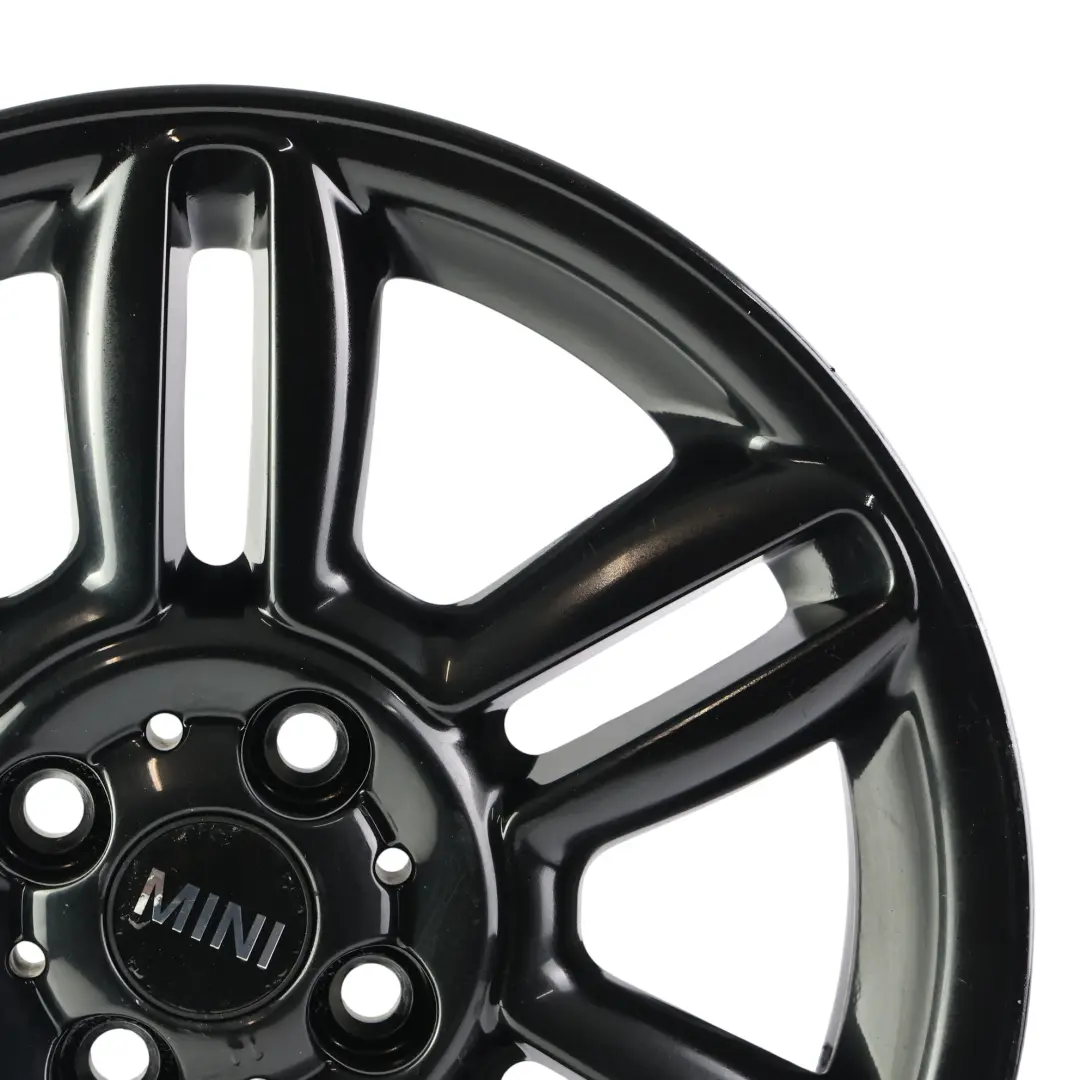 Mini Cooper R55 R56 R57 Jante Alliage Noire 16" 6,5J 6-Star à Double Rayons 119 - SKU 6856969-2 - Numéro de pièce 6856969