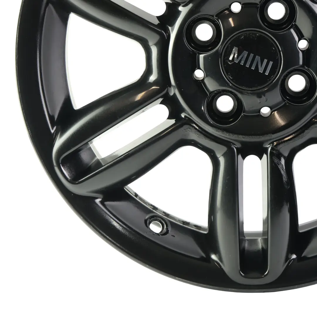 Mini Cooper R55 R56 R57 Jante Alliage Noire 16" 6,5J 6-Star à Double Rayons 119 - SKU 6856969-2 - Numéro de pièce 6856969
