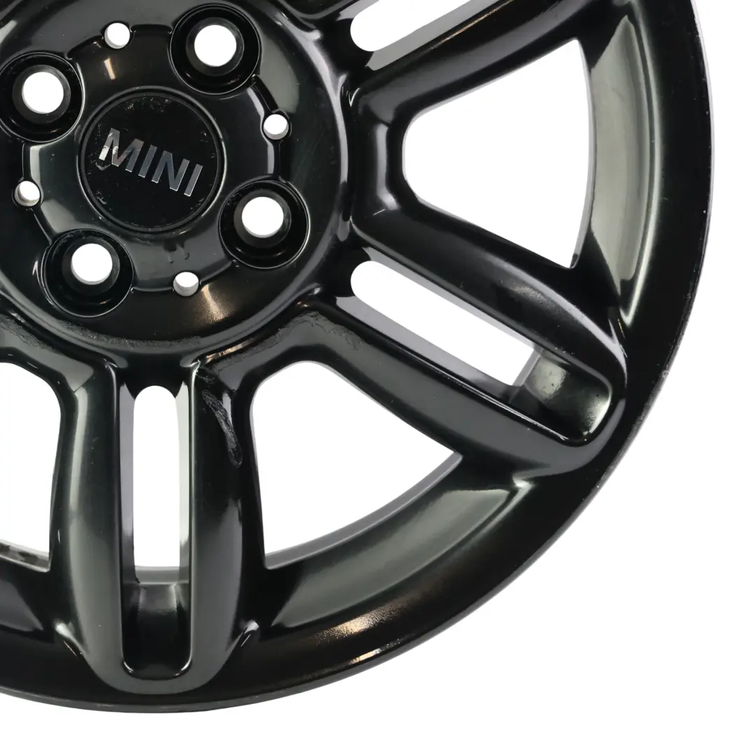 Mini Cooper R55 R56 R57 Jante Alliage Noire 16" 6,5J 6-Star à Double Rayons 119 - SKU 6856969-2 - Numéro de pièce 6856969