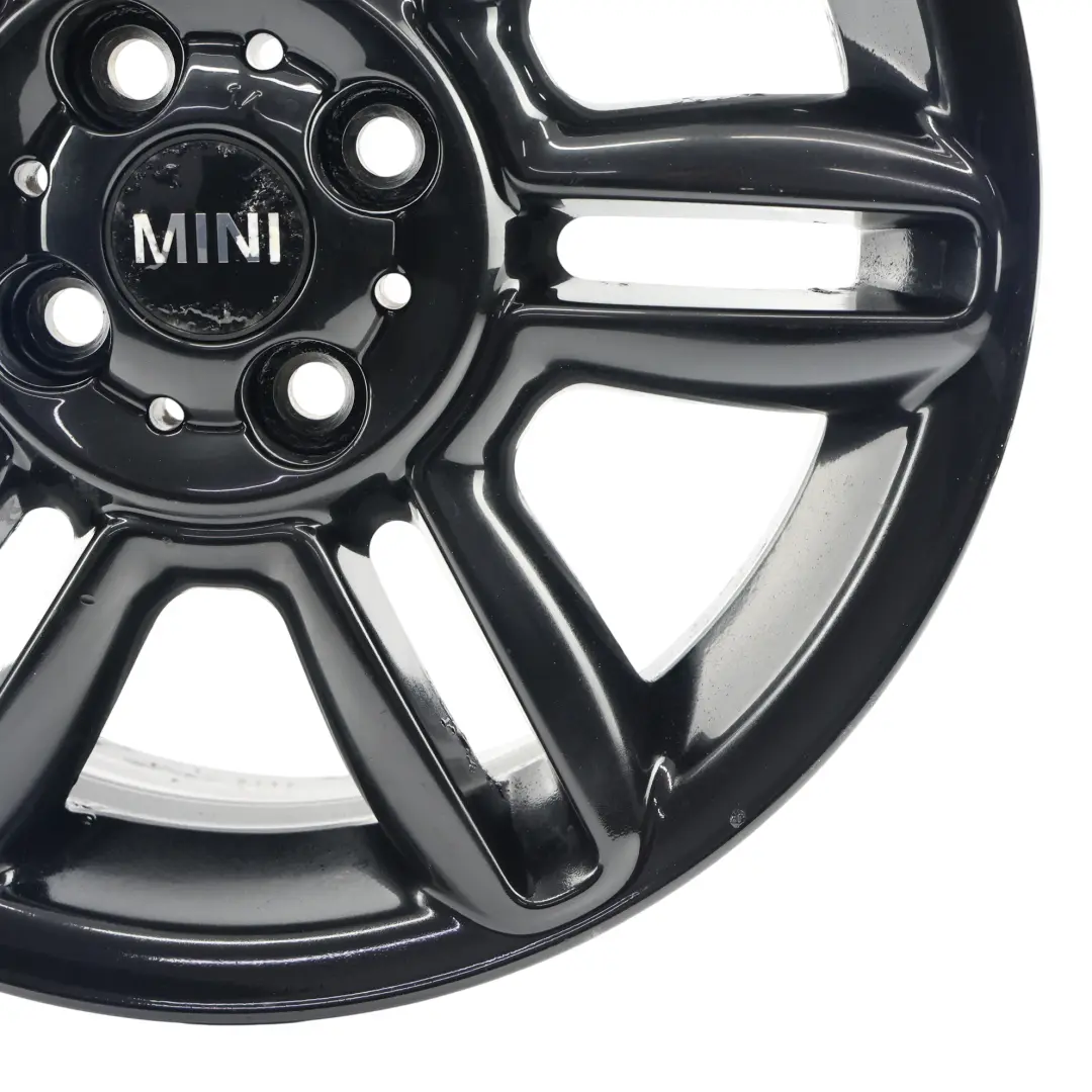 Mini Cooper R55 R56 R57 Llanta De Aleación Negra 16" 6,5J 6-Star Twin Spoke 119 - SKU 6856969-3 - Número de pieza 6856969