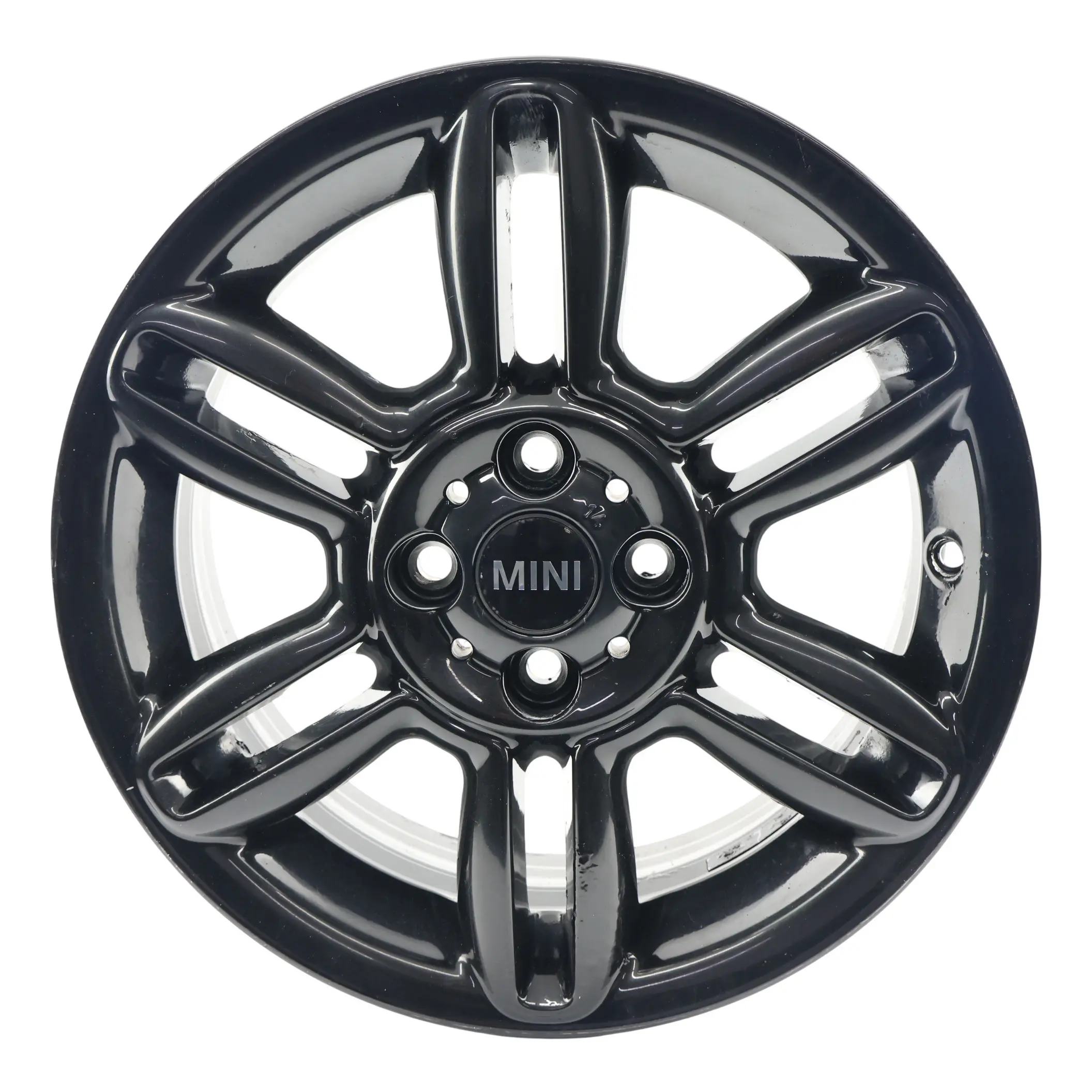 Mini Cooper R55 R56 R57 Black Wheel Alloy Rim 16" 6,5J 6-Star Twin Spoke 119
