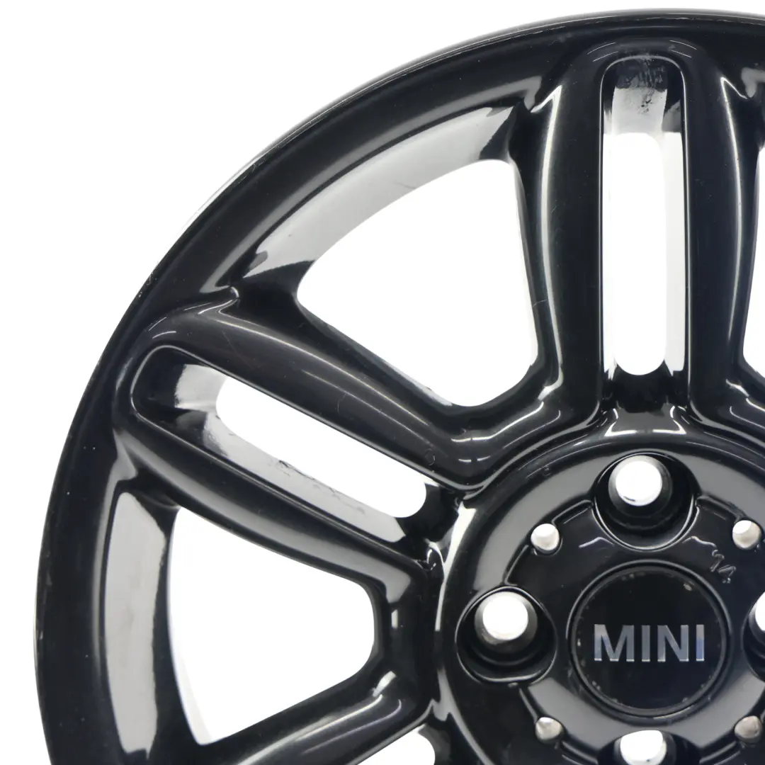 Alloy Rim 16" 6,5J 6-Star Twin Spoke 119 to Mini Cooper R55 R56 R57 Black Wheel with Part number 6856969 Mini Cooper R55 R56 R57 Black Wheel Alloy Rim 16" 6,5J 6-Star Twin Spoke 119 - SKU 6856969-4 - Part number 6856969