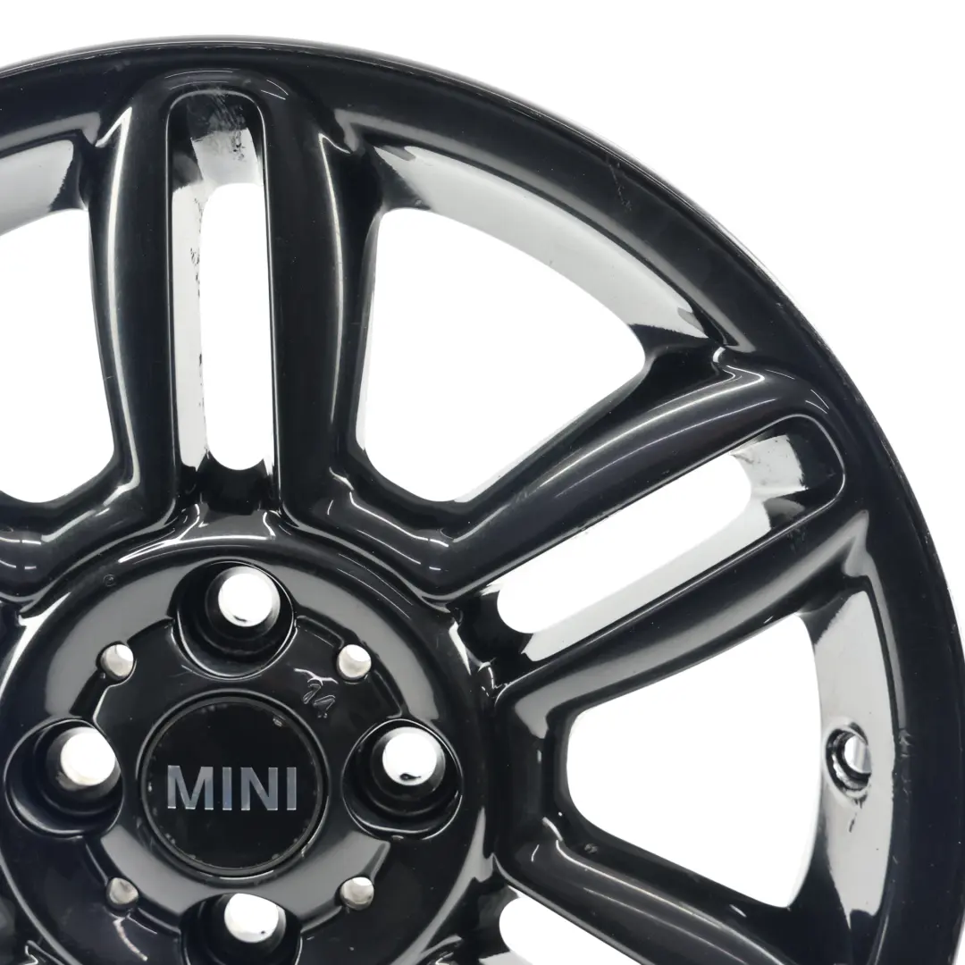 Mini Cooper R55 R56 R57 Black Wheel Alloy Rim 16" 6,5J 6-Star Twin Spoke 119 - SKU 6856969-4 - Part number 6856969