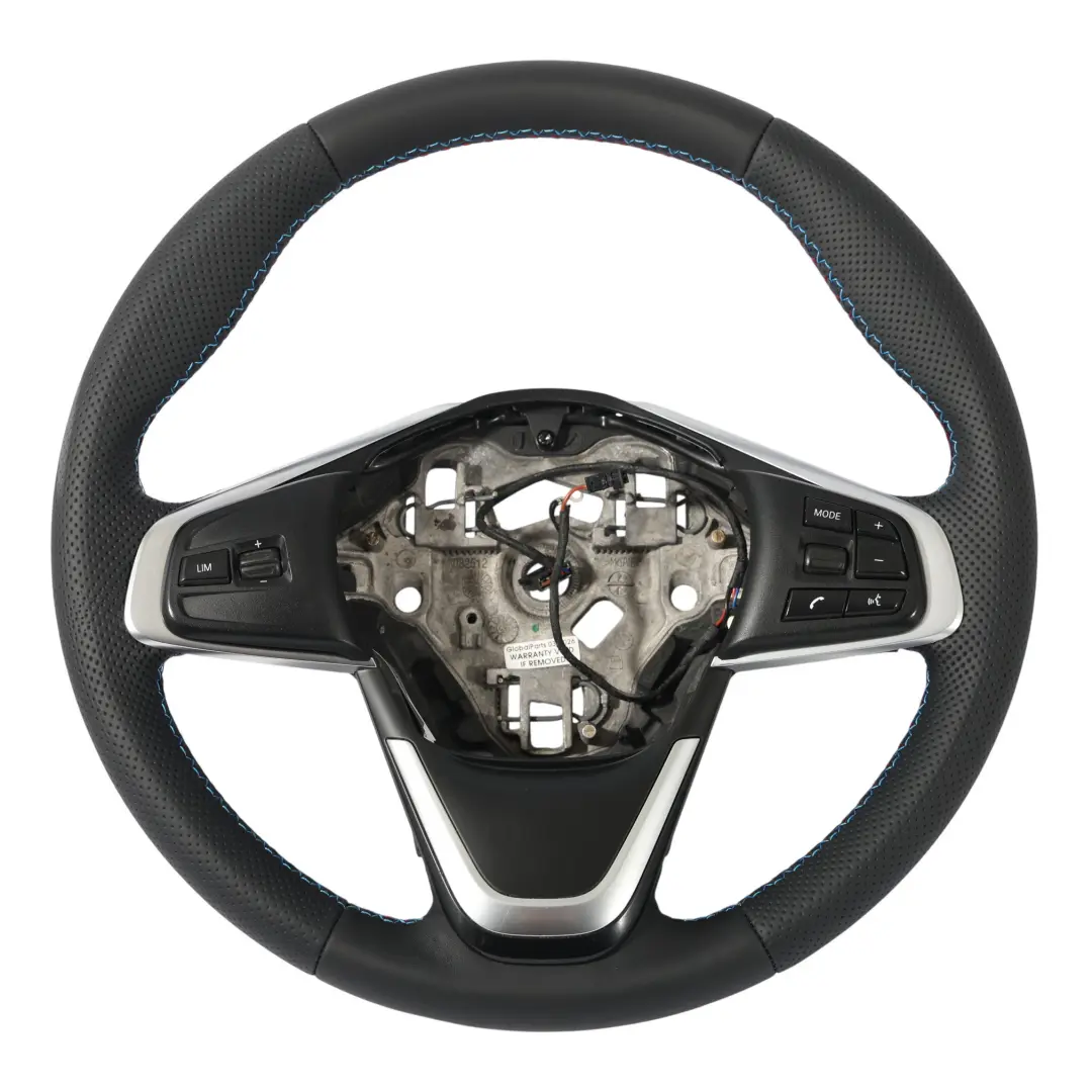 BMW F45 F46 X1 F48 X2 F39 NEW Black Leather Sport Steering Wheel M-tricolored - SKU 6860357-2 - Part number 6860357 