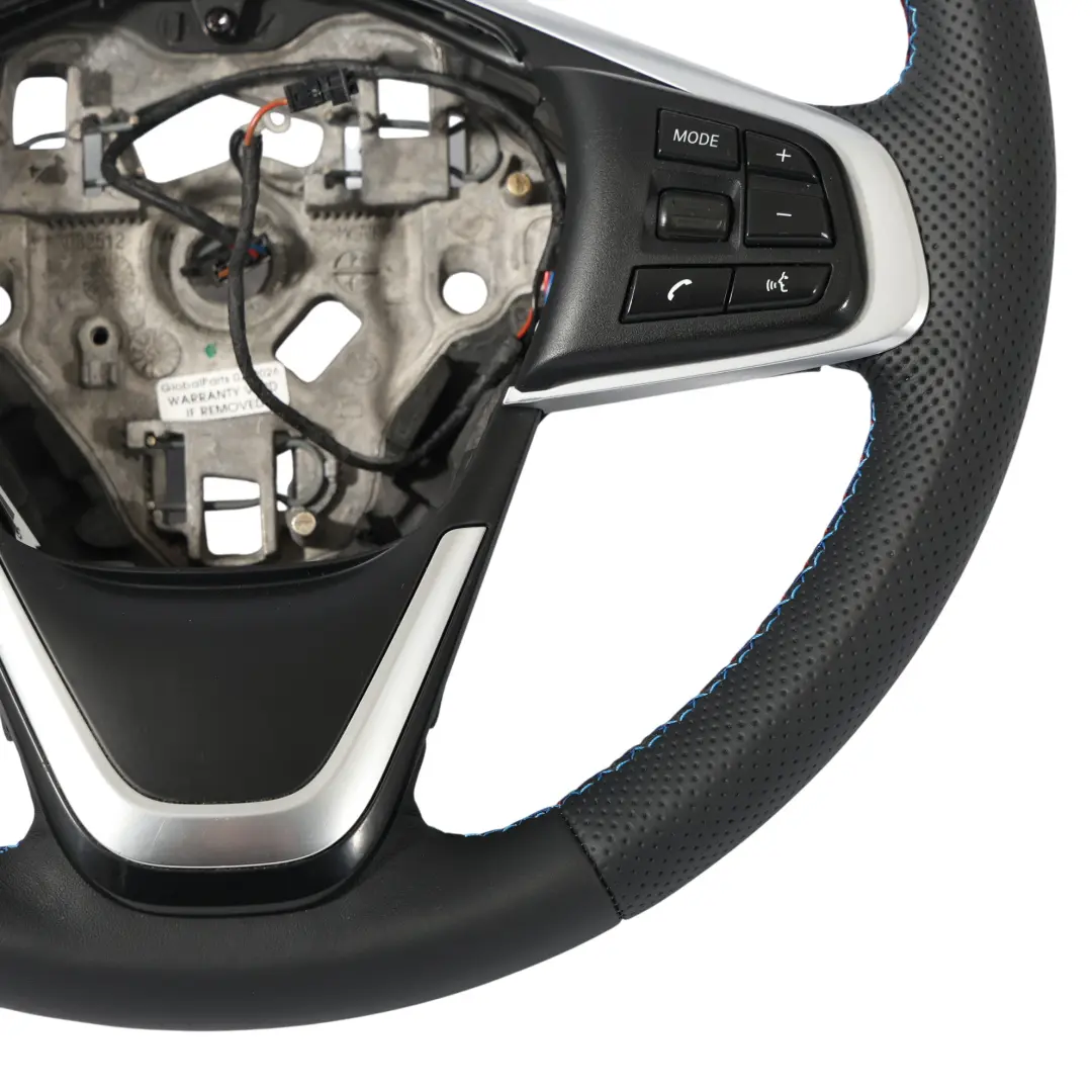 BMW F45 F46 X1 F48 X2 F39 NEW Black Leather Sport Steering Wheel M-tricolored - SKU 6860357-2 - Part number 6860357 