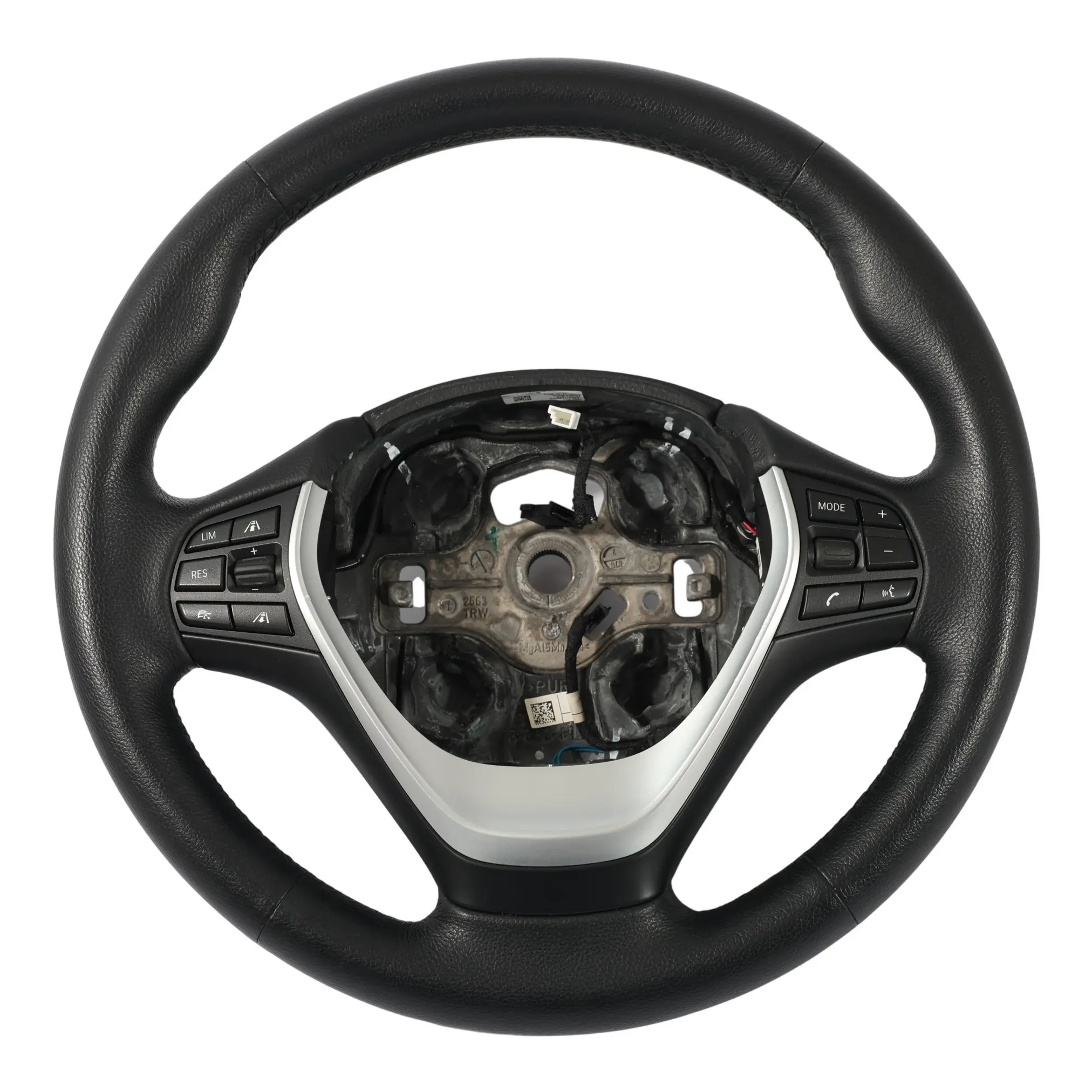 BMW F20 F21 F22 F30 F33 Kierownica Czarna Skóra Sport Asystent Pasa Ruchu