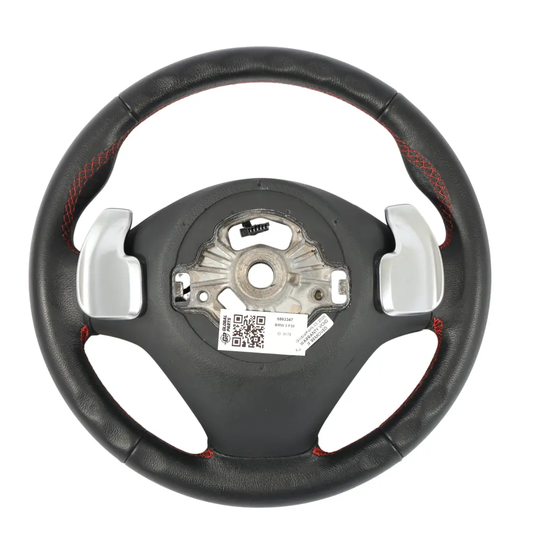 BMW F20 F21 F22 F30 F31 F32 Volante De Cuero Negro Sport Levas de Cambio - SKU 6863347 - Número de pieza 6863347