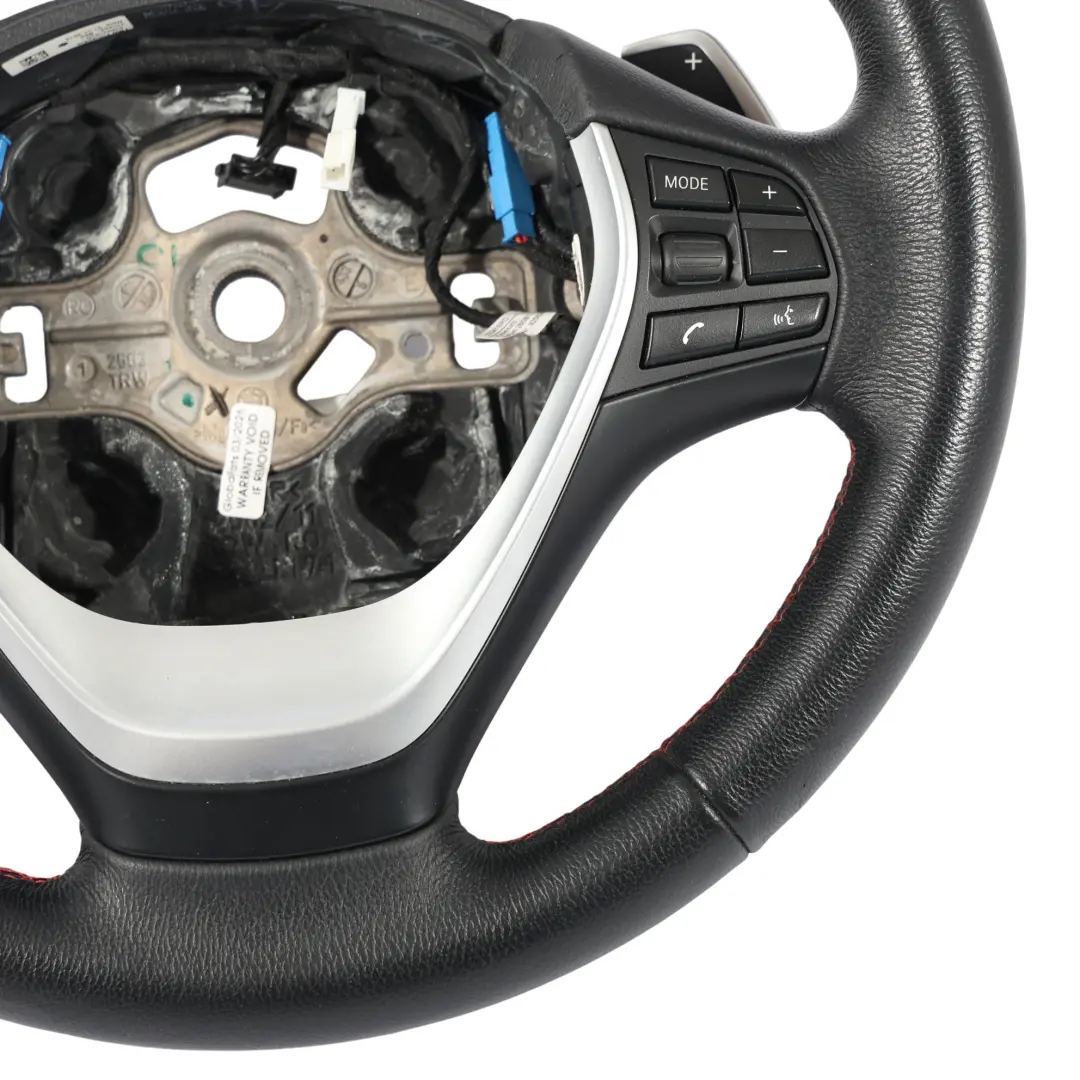 BMW F20 F21 F22 F30 F31 F32 Lenkrad Schwarz Leder Sport Schaltwippen - SKU 6863347 - Teilenummer 6863347
