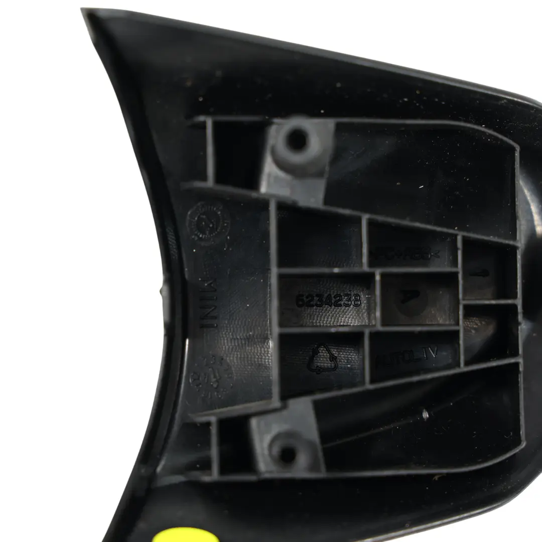 Steering Wheel Cover Three Spoke Trim Panel Set Black 6234237 to Mini F54 F55 F56 with Part number 6864890 Mini F54 F55 F56 Steering Wheel Cover Three Spoke Trim Panel Set Black 6234237 - SKU 6864890 - Part number 6864890