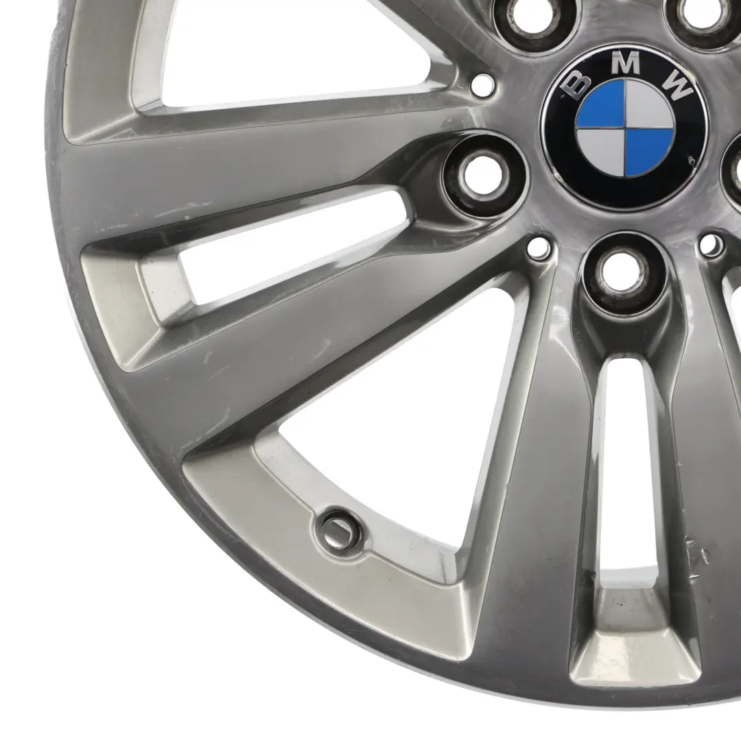 Ferricgrey Wheel Alloy Rim 17" Double Spoke 655 ET:43 7,5J to BMW F20 F21 F22 F23 with Part number 6866303 BMW F20 F21 F22 F23 Ferricgrey Wheel Alloy Rim 17" Double Spoke 655 ET:43 7,5J - SKU 6866303-1 - Part number 6866303