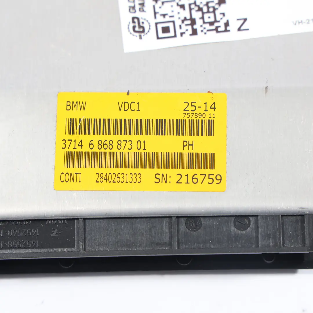 BMW F06 F06 LCI X5 F15 F20 F30 Suspension Control Module VDC Unit - SKU 6868873-1 - Part number 6868873