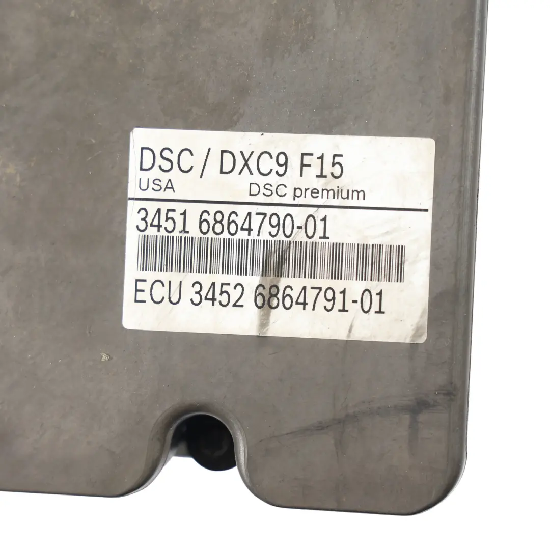 BMW X5 F15 X6 F16 Unidad Hidráulica DSC DXC Bomba Módulo Control 6864790 6864791 - SKU 6884732-1 - Número de pieza 6884732