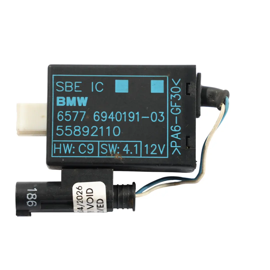 BMW E31 E34 E36 E39 E38 E46 E65 E66 E67 Sensor Ocupación Asiento - SKU 6940191 - Número de pieza 6940191