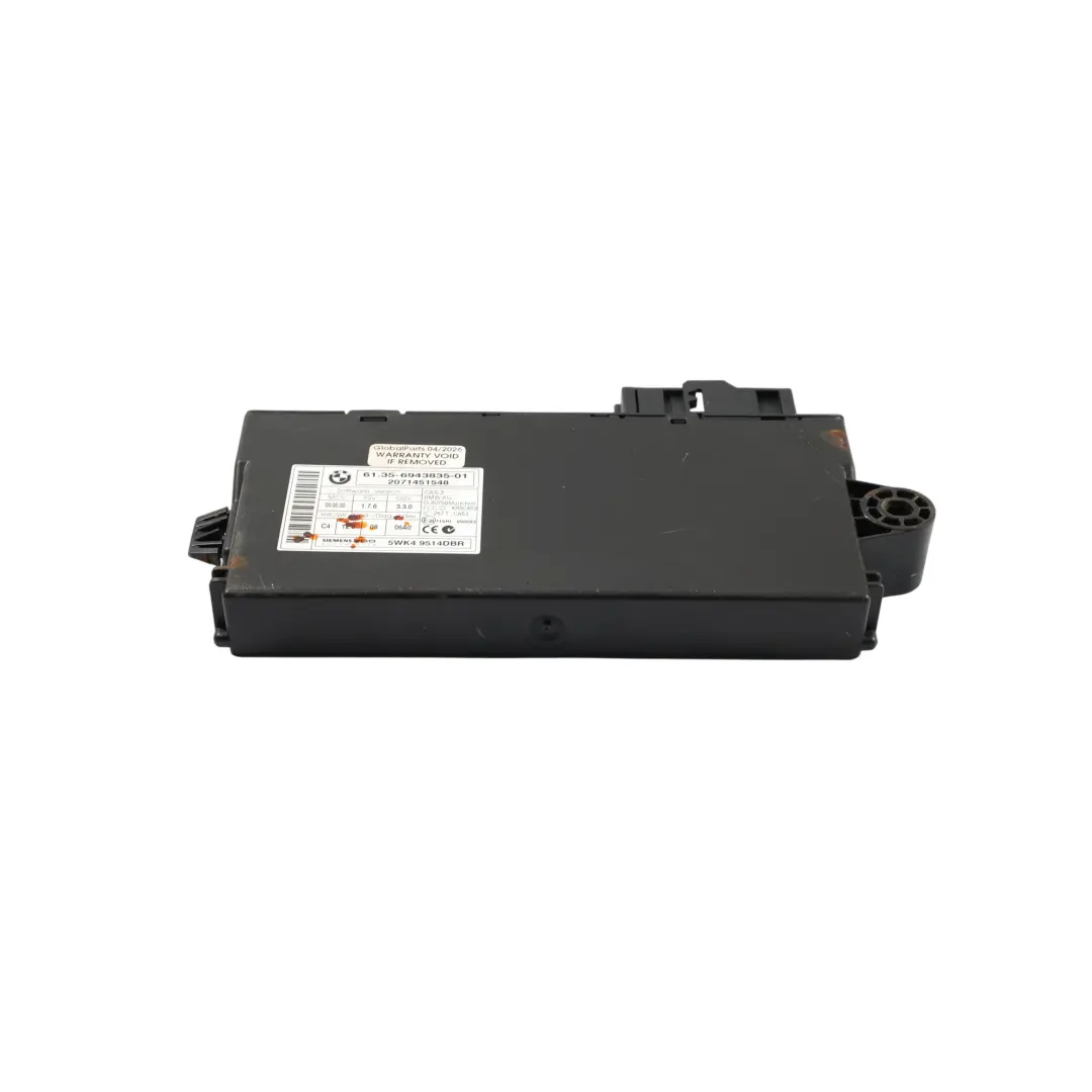 BMW E90 E91 E60 E61 E64 CAS3 Module Control Unit - SKU 6943835 - Part number 6943835