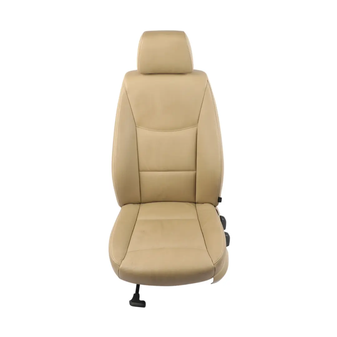 Sedile anteriore BMW E90 E91 riscaldato in pelle beige Dakota Beige sinistro per con numero di parte 6956381 Sedile anteriore BMW E90 E91 riscaldato in pelle beige Dakota Beige sinistro - SKU 6956381-1 - Numero di parte 6956381
