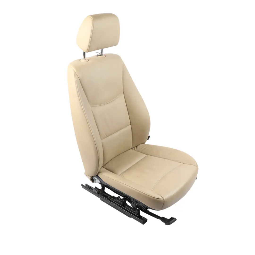  Sedile anteriore BMW E90 E91 riscaldato in pelle beige Dakota Beige sinistro - SKU 6956381-1 - Numero di parte 6956381
