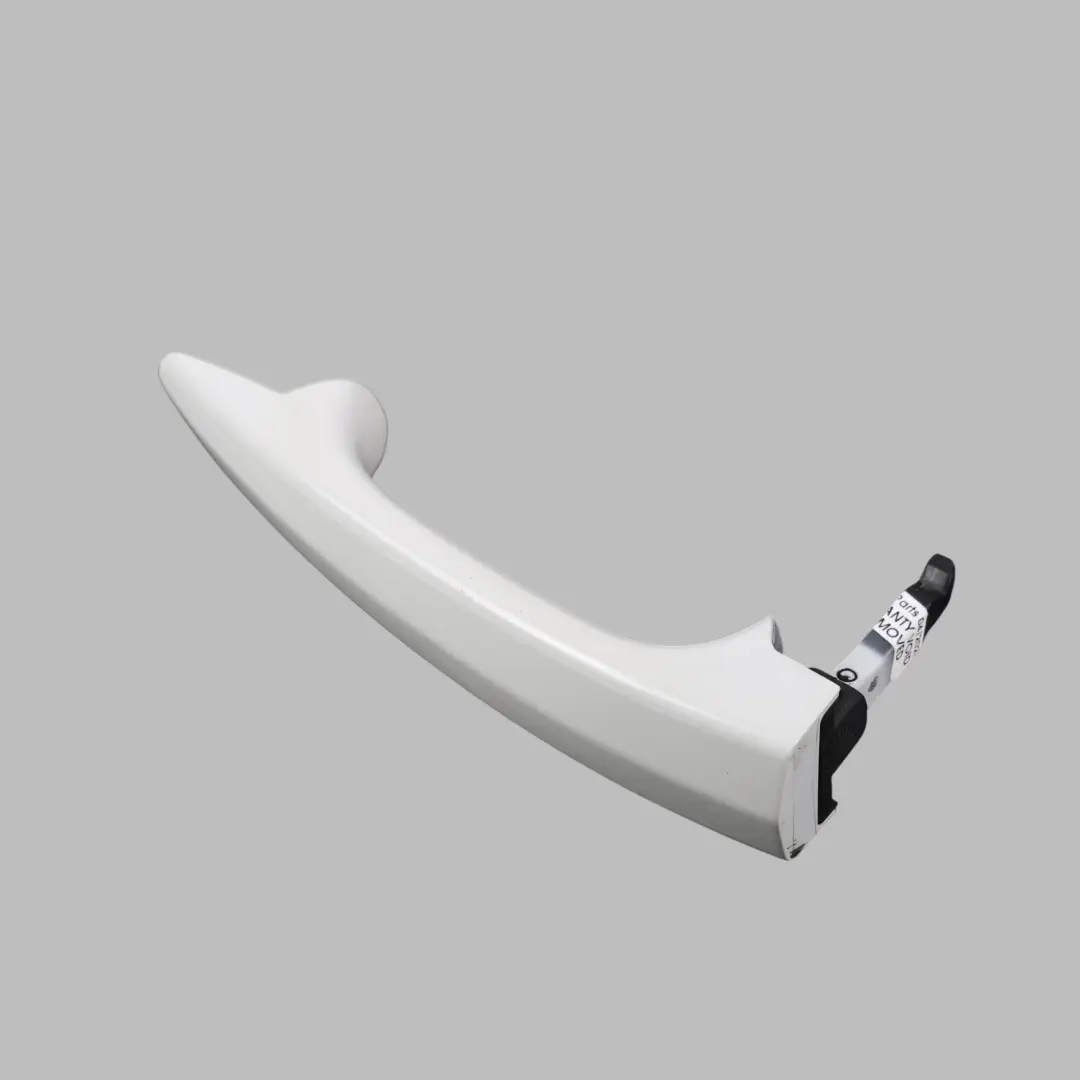 BMW E60 E61 Tirador Puerta Delantero Trasero Izquierdo Blanco Alpino 3 - 300 - SKU 0154344-AW - Número de pieza 0154344