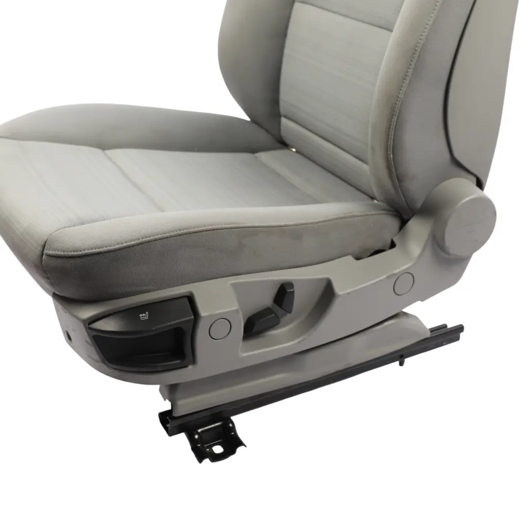 Front Seat Left N/S Interior Cover Cloth Fluid Linea Grey to BMW E60 E61 LCI with Part number 6964748 BMW E60 E61 LCI Front Seat Left N/S Interior Cover Cloth Fluid Linea Grey - SKU 6964748-1 - Part number 6964748