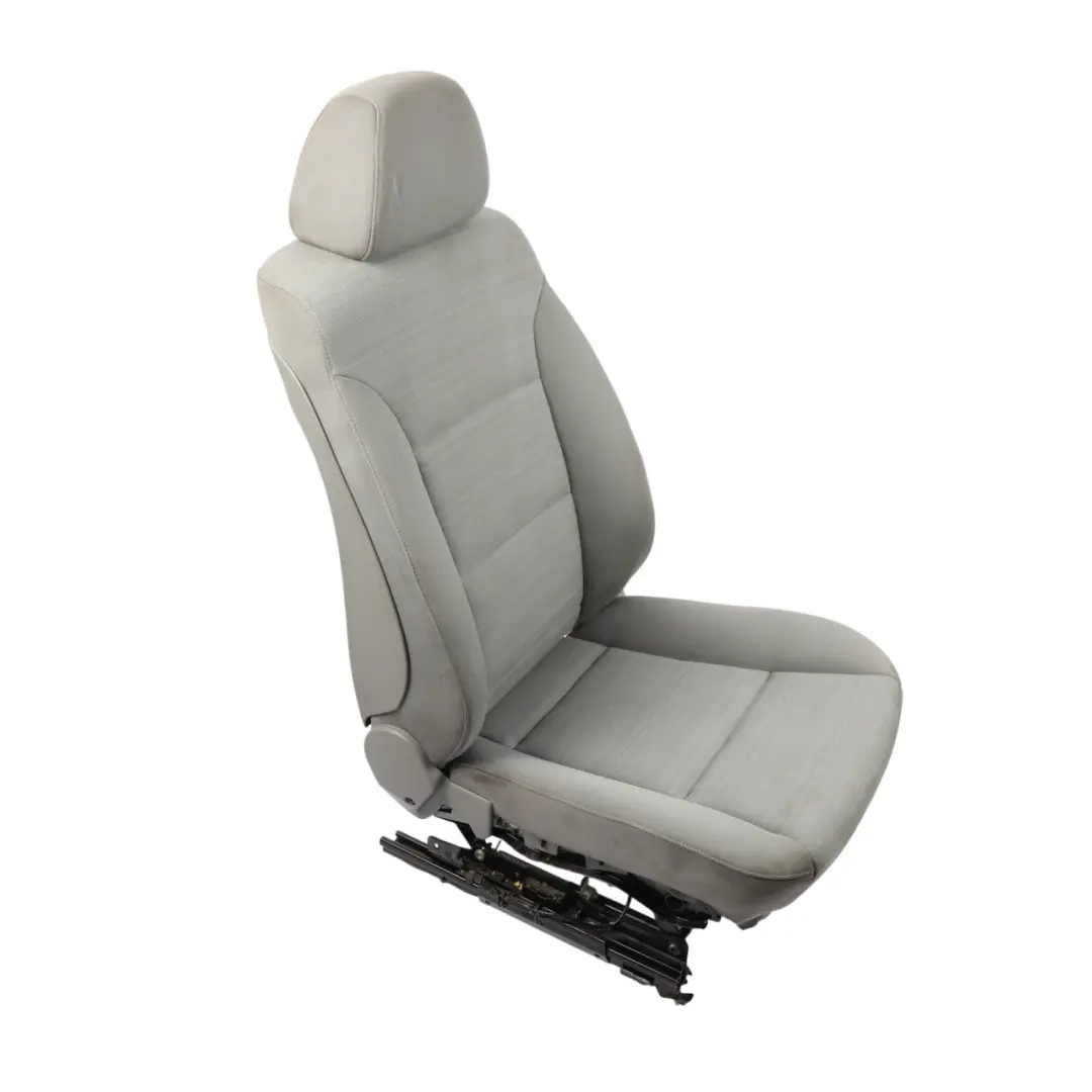 Front Seat Left N/S Interior Cover Cloth Fluid Linea Grey to BMW E60 E61 LCI with Part number 6964748 BMW E60 E61 LCI Front Seat Left N/S Interior Cover Cloth Fluid Linea Grey - SKU 6964748-1 - Part number 6964748
