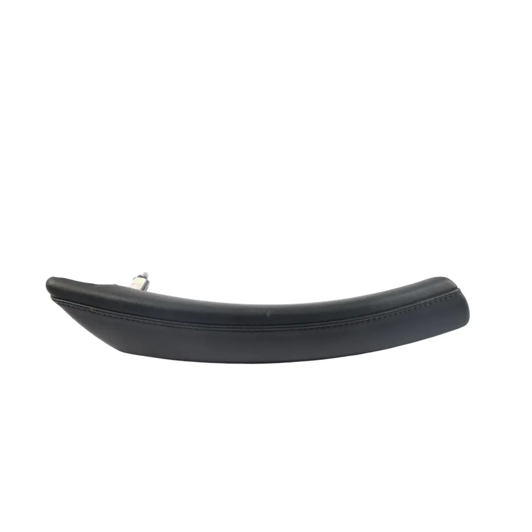 Interior Door Pull Handle Leather Black Rear Left N/S to BMW E60 E61 LCI with Part number 6984637 BMW E60 E61 LCI Interior Door Pull Handle Leather Black Rear Left N/S - SKU 6984637 - Part number 6984637
