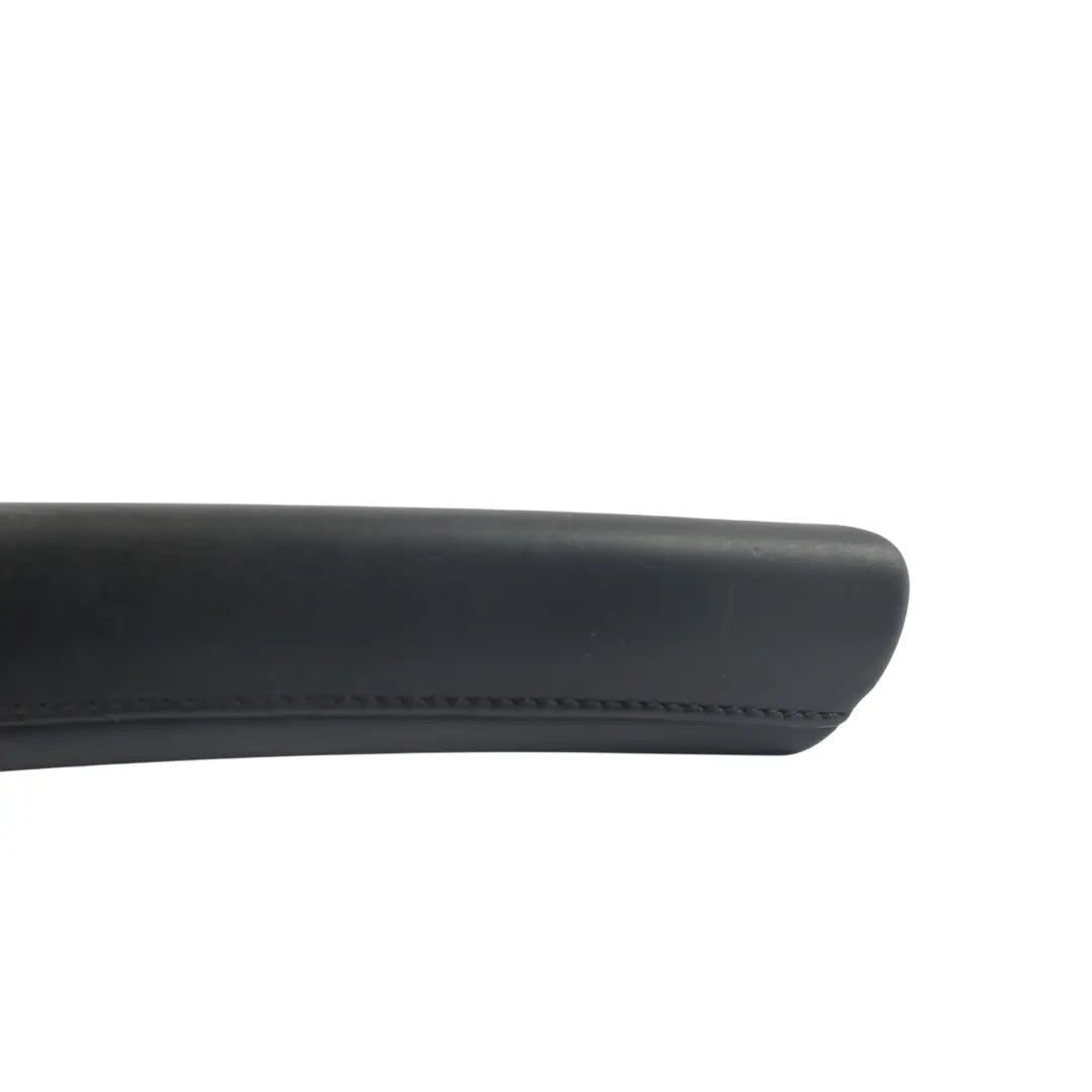 BMW E60 E61 LCI Tirador Puerta Interior Cuero Negro Trasero Derecho - SKU 6984638 - Número de pieza 6984638