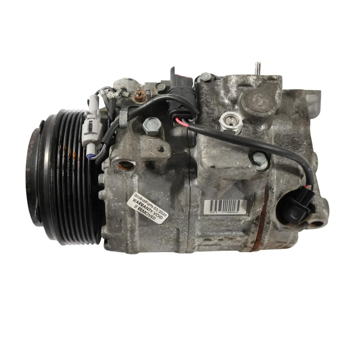 Clima Compresor A/C Aire Acondicionado Con N57 para BMW F10 F11 E70 LCI E71 con número de pieza 6987890 BMW F10 F11 E70 LCI E71 Clima Compresor A/C Aire Acondicionado Con N57 - SKU 6987890 - Número de pieza 6987890