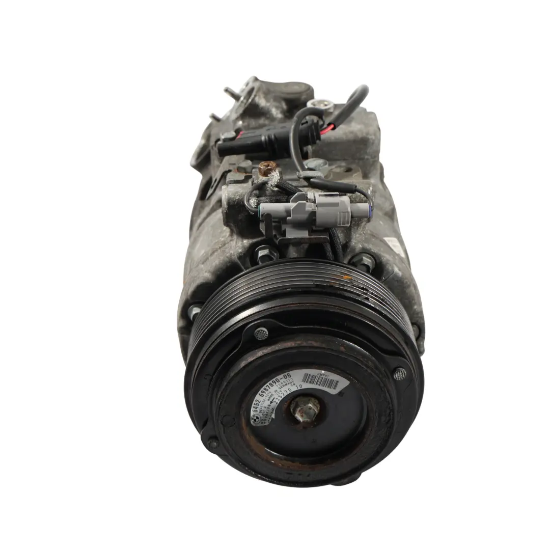 Clima Compresor A/C Aire Acondicionado Con N57 para BMW F10 F11 E70 LCI E71 con número de pieza 6987890 BMW F10 F11 E70 LCI E71 Clima Compresor A/C Aire Acondicionado Con N57 - SKU 6987890 - Número de pieza 6987890