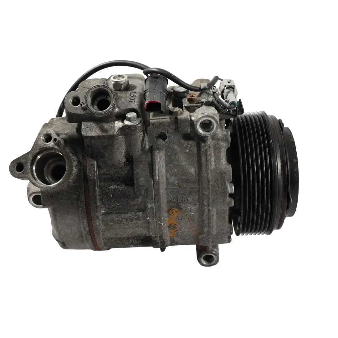 Clima Compresor A/C Aire Acondicionado Con N57 para BMW F10 F11 E70 LCI E71 con número de pieza 6987890 BMW F10 F11 E70 LCI E71 Clima Compresor A/C Aire Acondicionado Con N57 - SKU 6987890 - Número de pieza 6987890