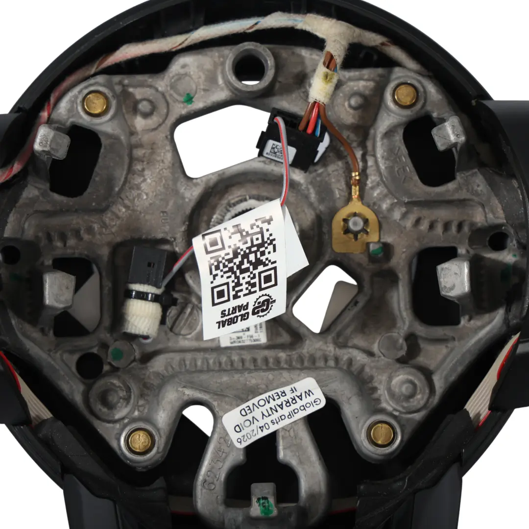 Leather 3 Spoke Steering Wheel Multifunction to Mini Cooper F54 F55 F56 F60 Sport with Part number 6996047 Mini Cooper F54 F55 F56 F60 Sport Leather 3 Spoke Steering Wheel Multifunction - SKU 6996047 - Part number 6996047