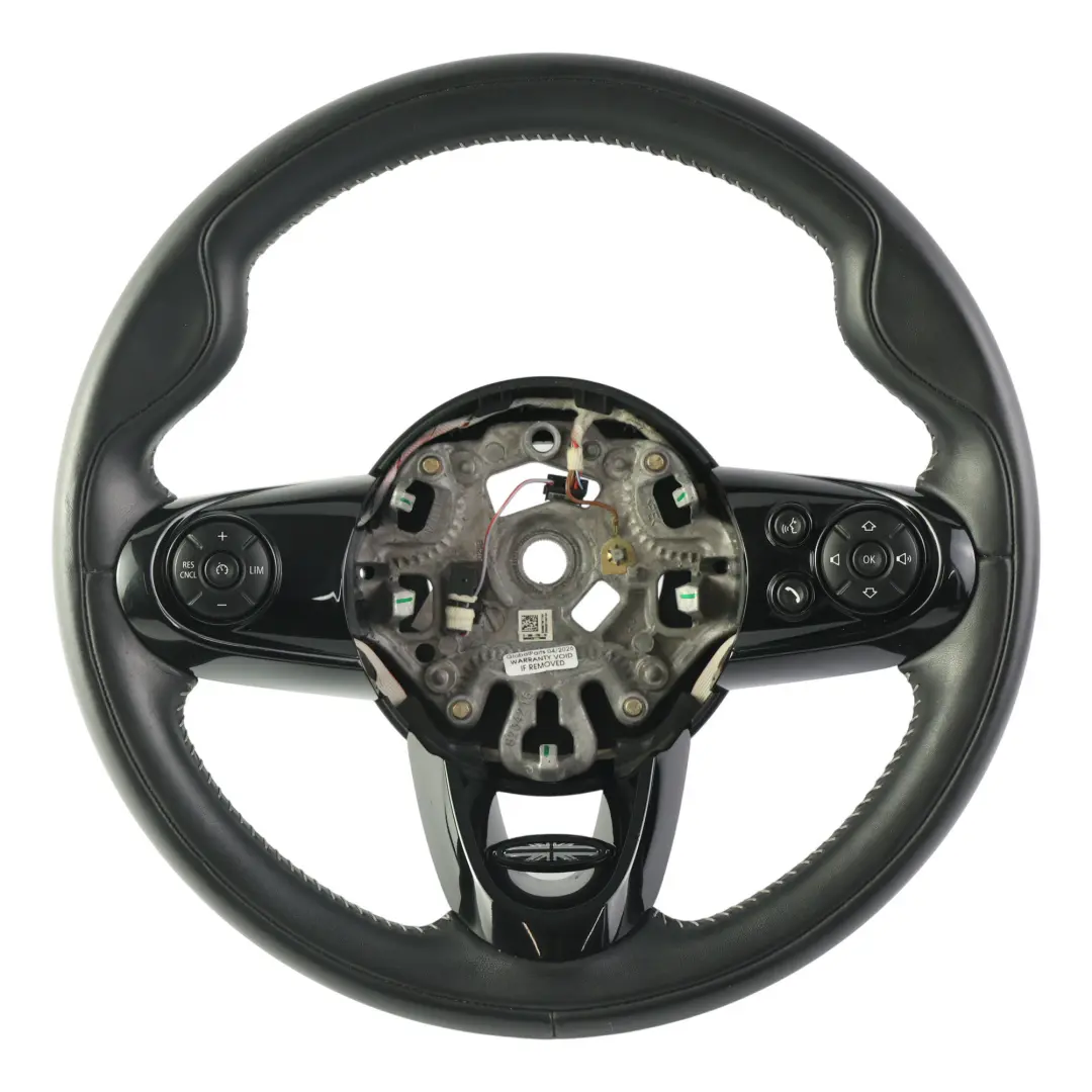 Pelle Nera Sport per Mini F54 F55 F56 F57 Volante con numero di parte 6996050 Mini F54 F55 F56 F57 Volante Pelle Nera Sport - SKU 6996050 - Numero di parte 6996050