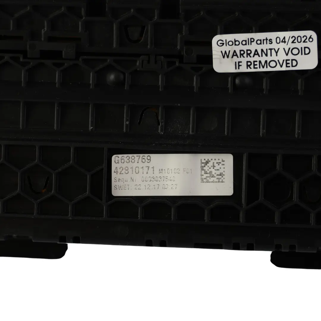 BMW G30 G31 Unité Commande Radio Climatisation Chauffage Siège - SKU 6999400 - Numéro de pièce 6999400