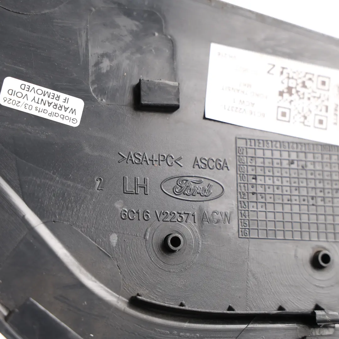 Front Trim Strip Door Moulding Panel Left N/S to Ford Transit MK7 with Part number 6C16-V22371-ACW Ford Transit MK7 Front Trim Strip Door Moulding Panel Left N/S - SKU 6C16-V22371-ACW-1 - Part number 6C16-V22371-ACW