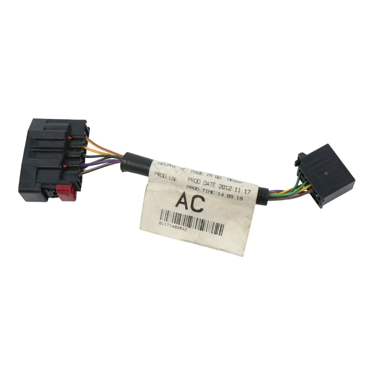 Ford Transit MK7 Kabel Verkabelung Heckklappe Verriegelung Hinten 6C1T-14026-AC