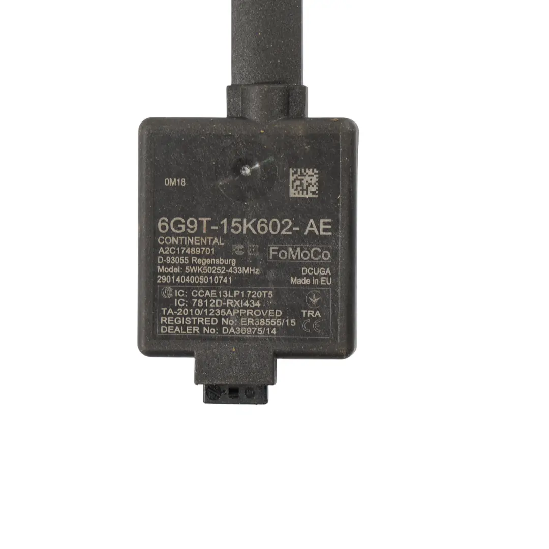 C394 Keyless Entry Receiver Radio Remote Control to Ford Kuga with Part number 6G9T-15K602-AE Ford Kuga C394 Keyless Entry Receiver Radio Remote Control - SKU 6G9T-15K602-AE - Part number 6G9T-15K602-AE