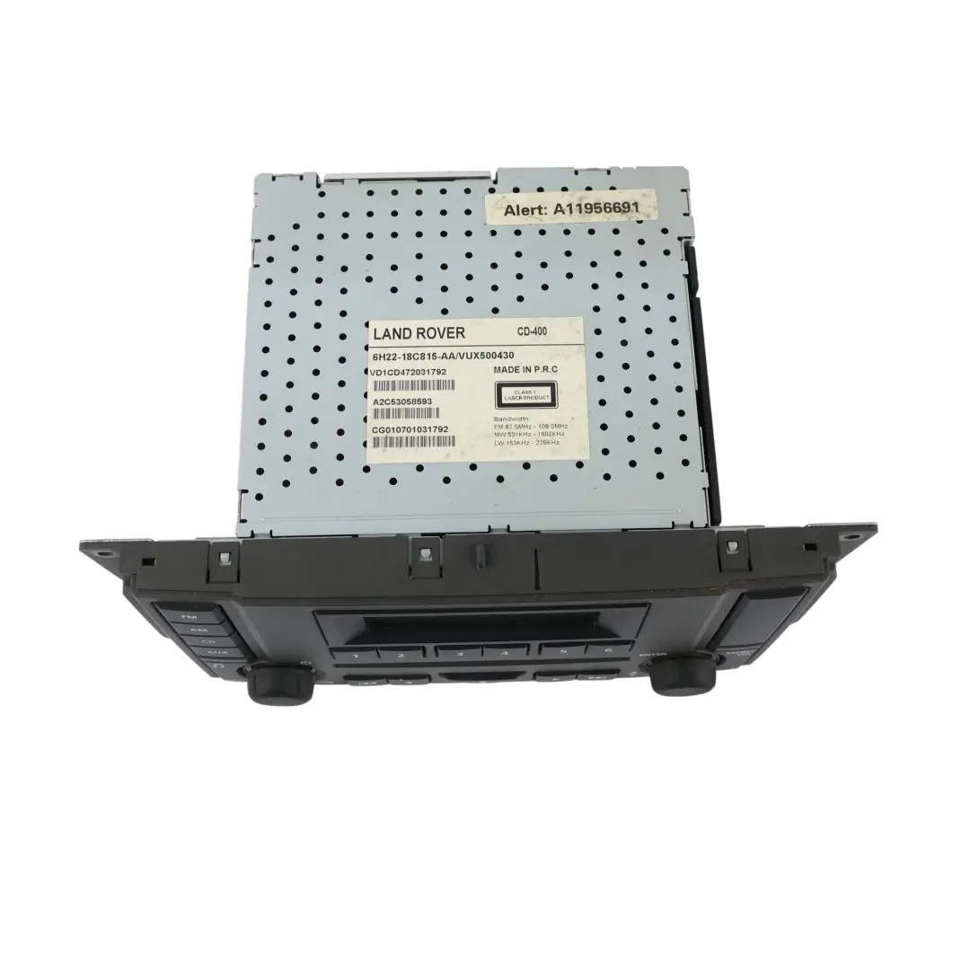 Land Rover Discovery 3 L319 Stereo Radio CD Player Kopfeinheit - SKU 6H22-18C815-AA - Teilenummer 6H22-18C815-AA