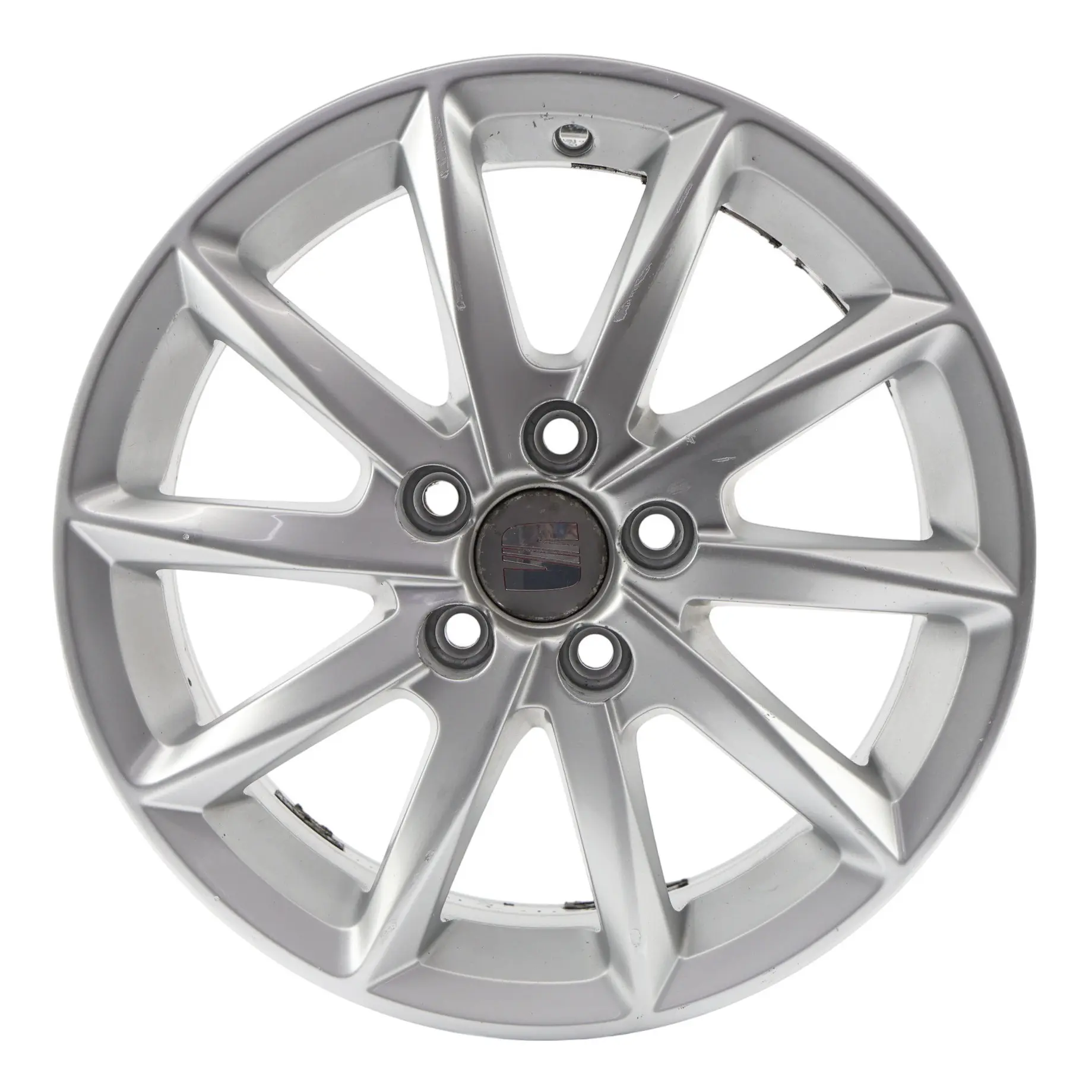 Seat Ibiza Mk4 Silber Alu Felge 15" 6J ET38 5X100 6J0601025K