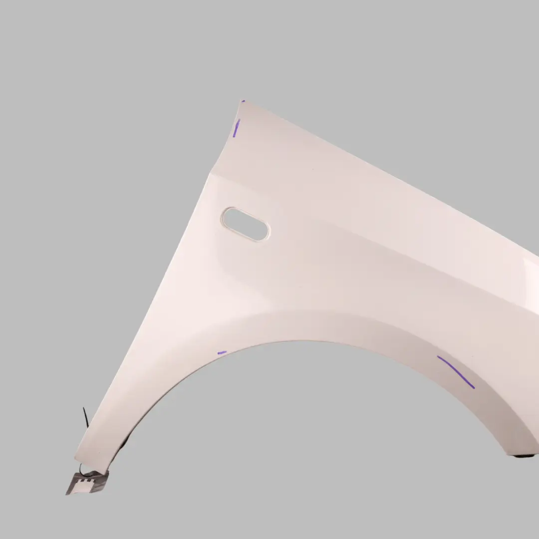 Seat Ibiza 6J Side Panel Front Right O/S Wing Fender Candy White - B9A - SKU 6J0821022B-CAN - Part number 6J0821022B
