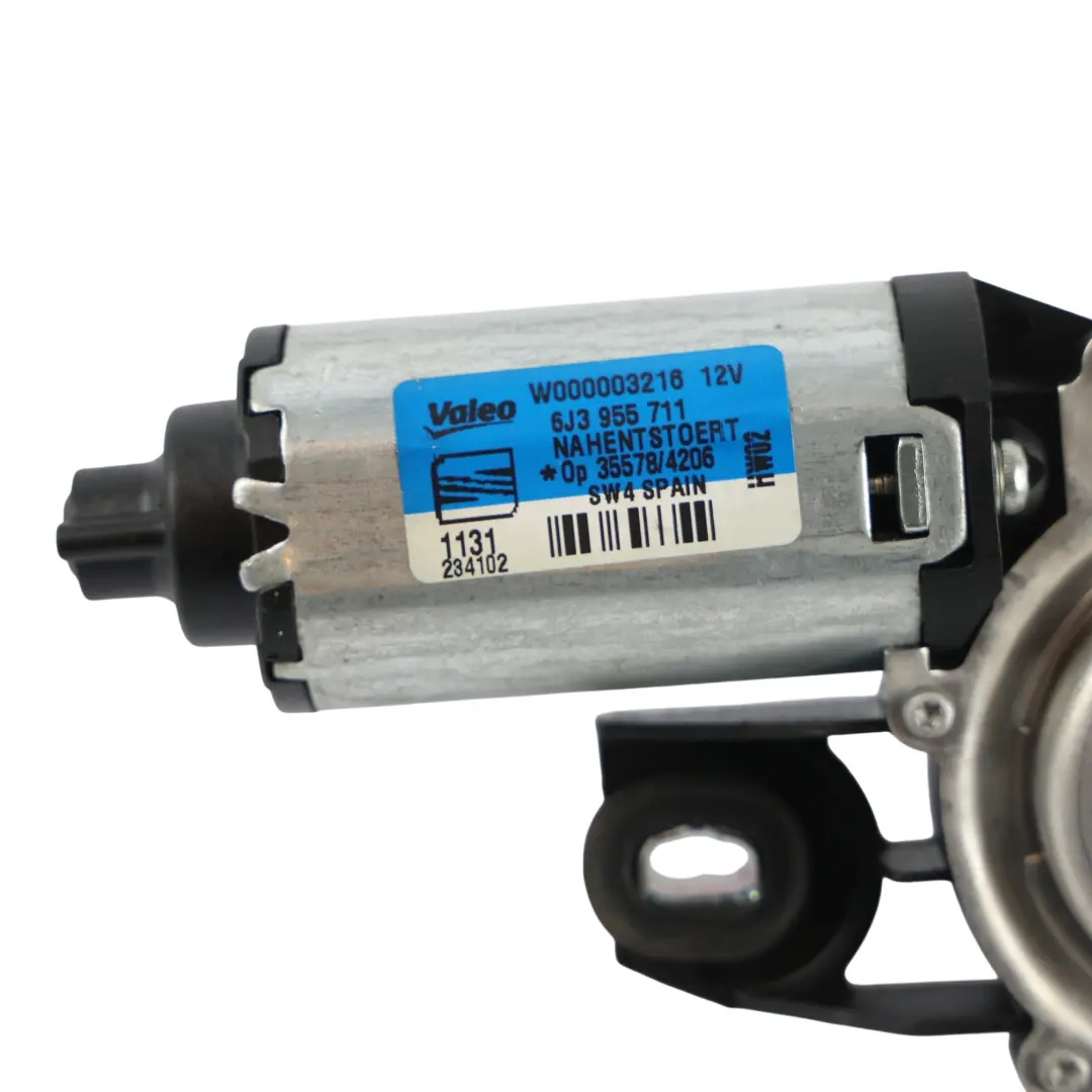Seat Ibiza 6J MK4 Heckscheiben Wischer Motor Stellantrieb Einheit - SKU 6J3955711-1 - Teilenummer 6J3955711
