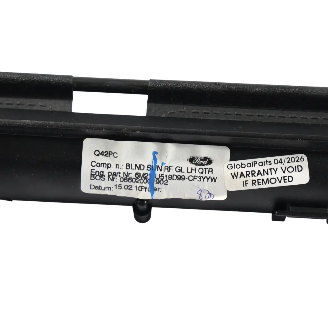 Ford Transit MK7 Store Pare-Soleil Rouleau Intimité Rideau Gauche 086020001902 - SKU 6M21-U51D99-CF3YYW - Numéro de pièce 6M21-U51D99-CF3YYW