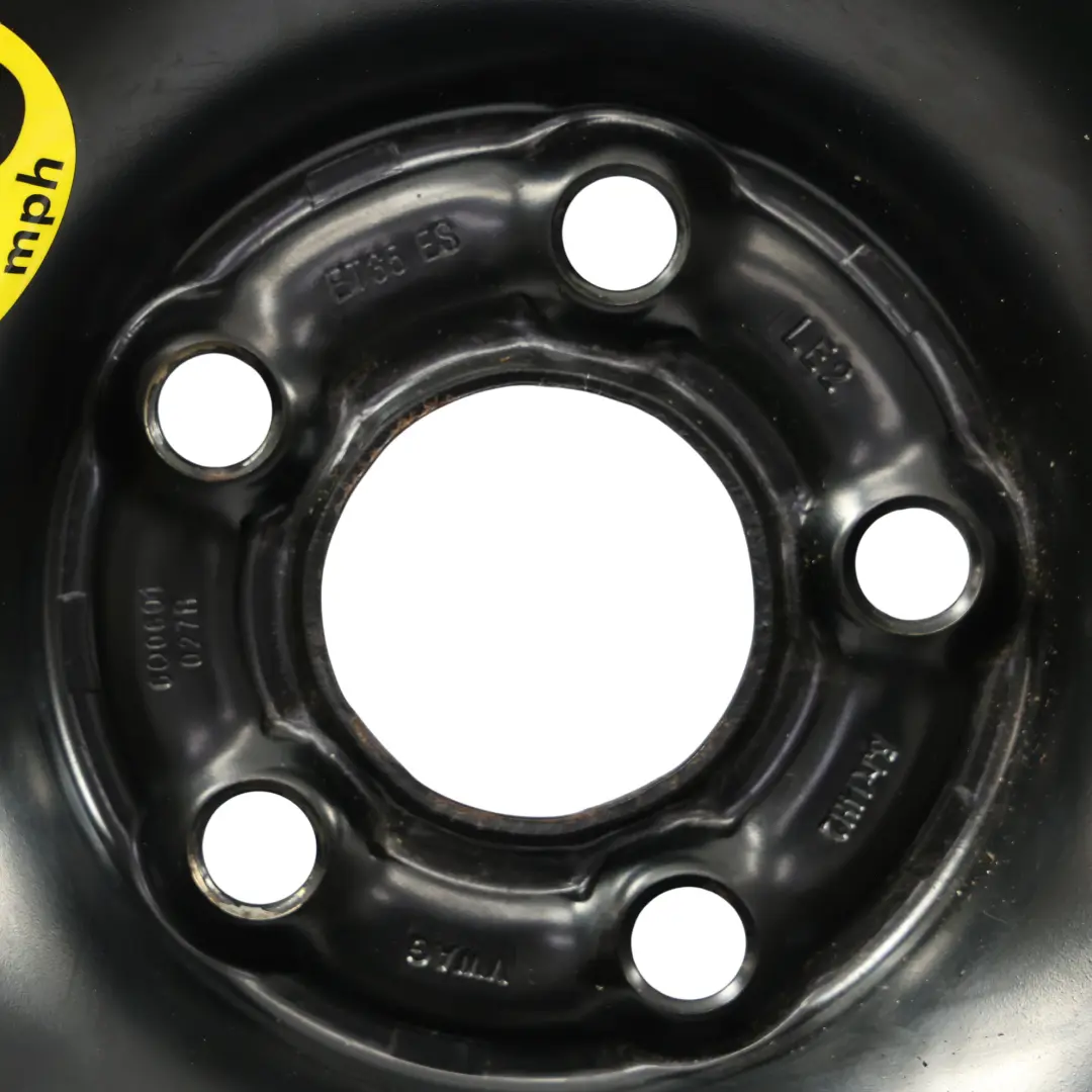 Mk5 Spare Wheel Steel Rim R14 5J ET:43 Goodyear Tyre 165/70 to VW Polo with Part number 6Q0601027R VW Polo Mk5 Spare Wheel Steel Rim R14 5J ET:43 Goodyear Tyre 165/70 - SKU 6Q0601027R-2 - Part number 6Q0601027R