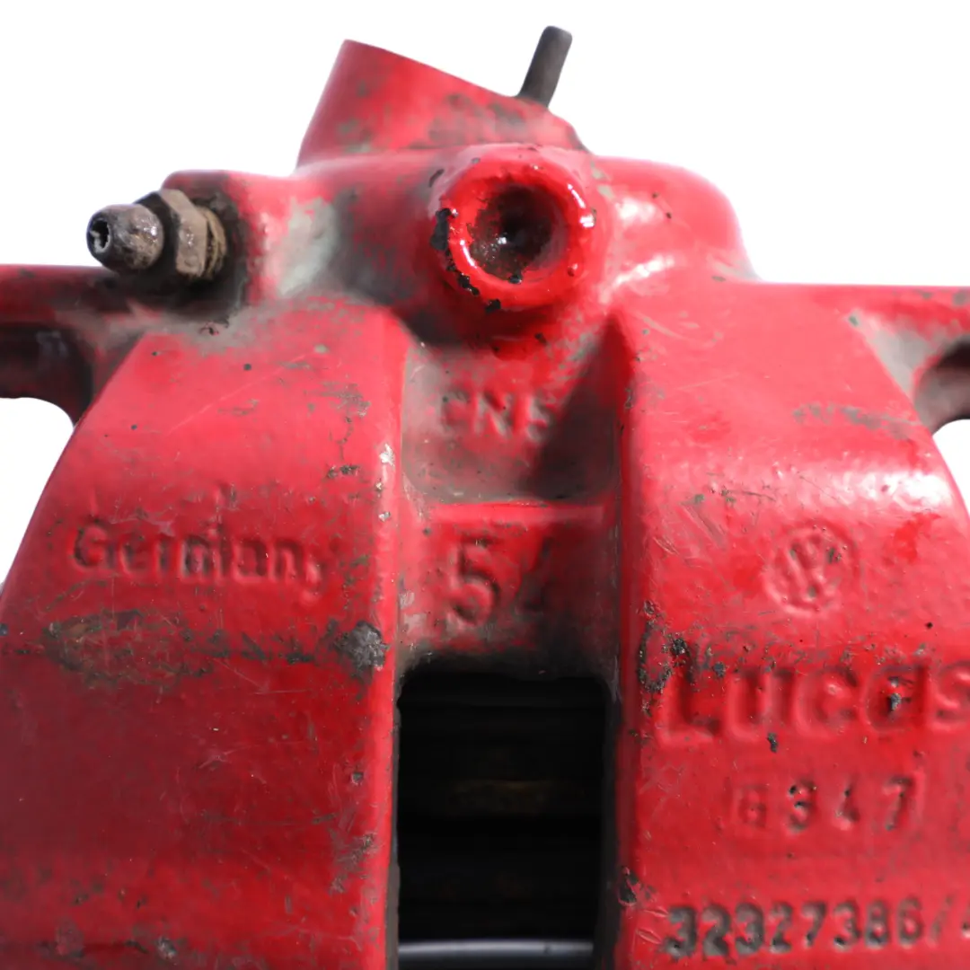 Skoda Fabia Mk1 VRS Front Brake Caliper Housing 288x25 Red Right O/S - SKU 6Q0615124A - Part number 6Q0615124A