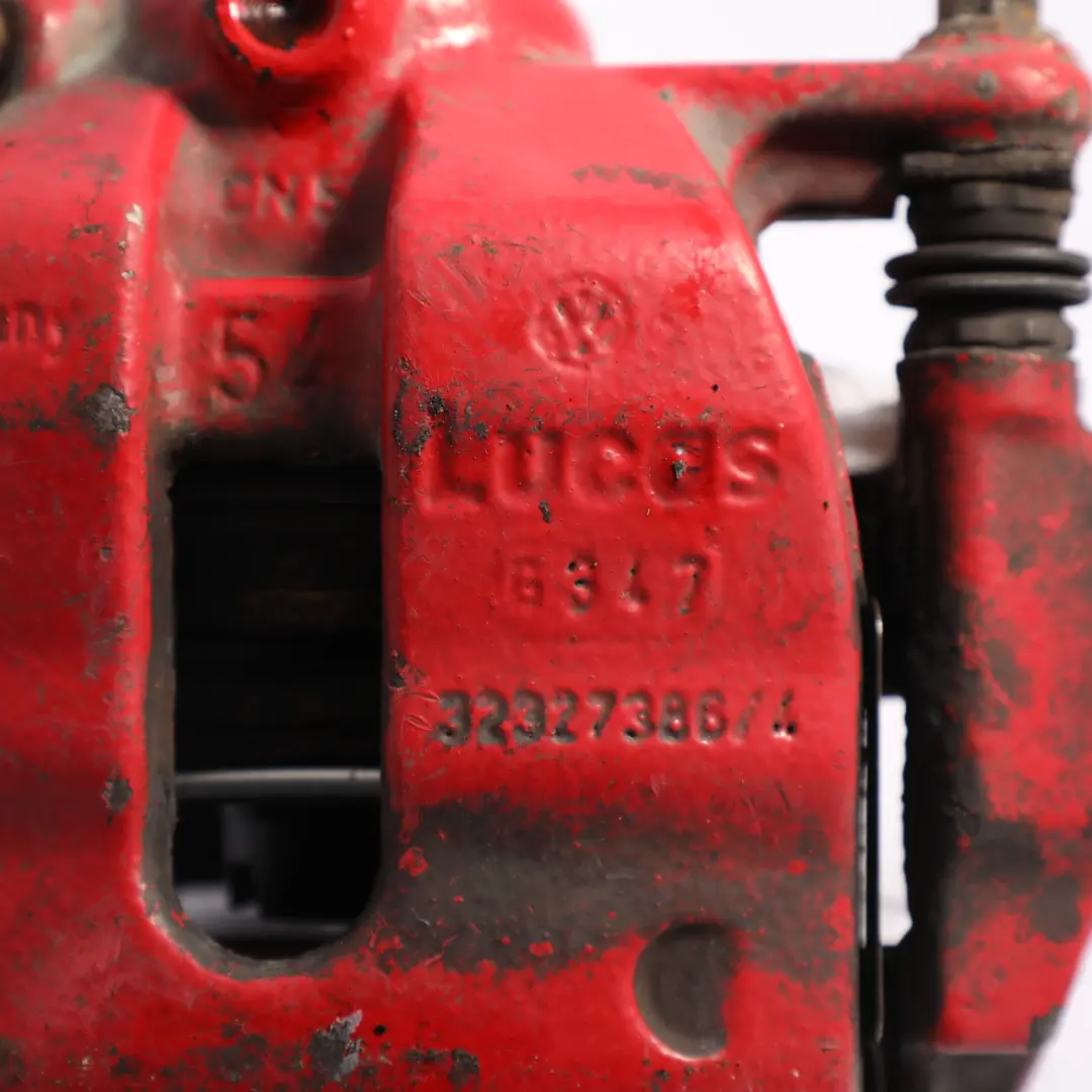 Skoda Fabia Mk1 VRS Front Brake Caliper Housing 288x25 Red Right O/S - SKU 6Q0615124A - Part number 6Q0615124A