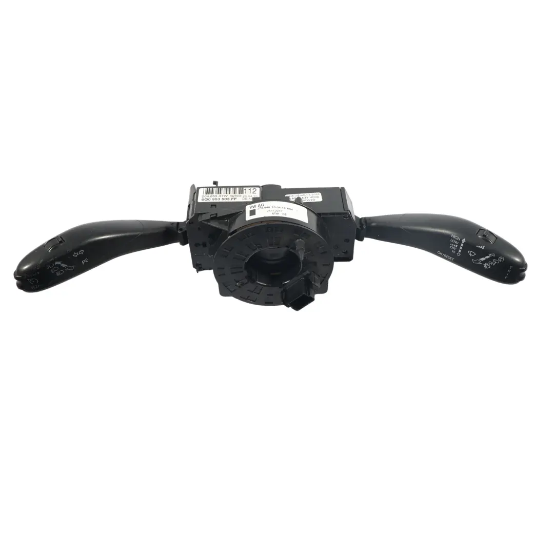 Commutateur Clignotant Essuie-Glace pour Volkswagen Transporter T5 à propos du numéro de pièce 6Q0953503FF Volkswagen Transporter T5 Commutateur Clignotant Essuie-Glace - SKU 6Q0953503FF - Numéro de pièce 6Q0953503FF