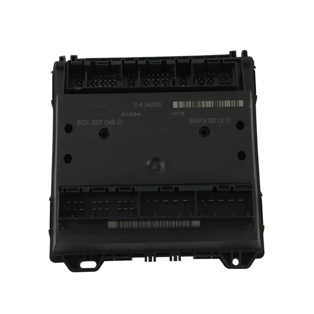 Skoda Fabia 6Y MK1 Módulo Unidad Control Confort Carrocería BCM - SKU 6Q1937049D - Número de pieza 6Q1937049D