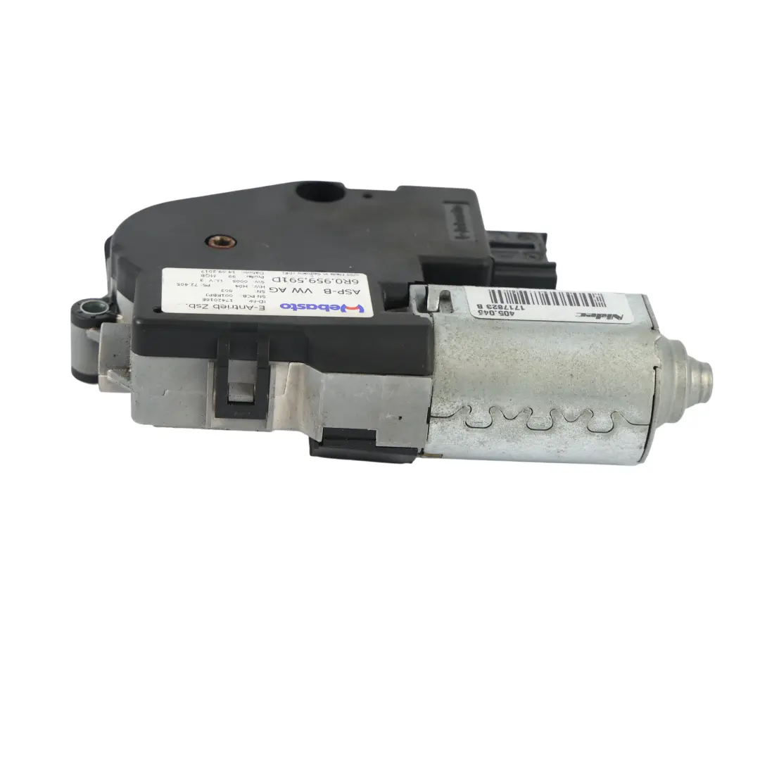 Seat VW Polo 6C Leon Cupra 5F Motor Techo Solar Corredizo - SKU 6R0959591D - Número de pieza 6R0959591D